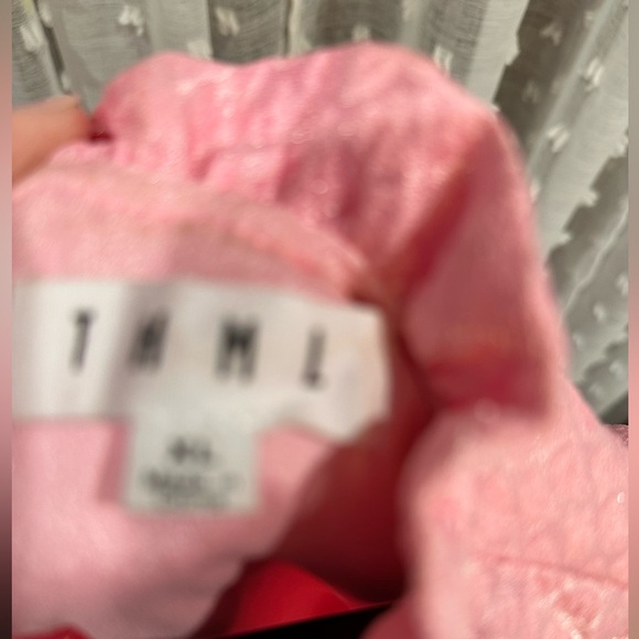 Pink Ruffle Sleeve Dress - Picture 6 of 9